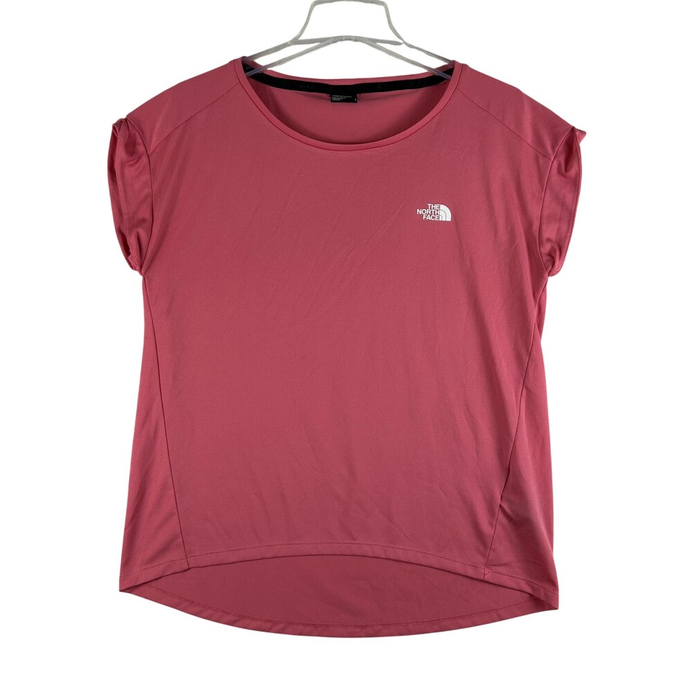The North Face Shirt Womens Large Pink Lightweight Cap Sleeve Active NF0A52F7